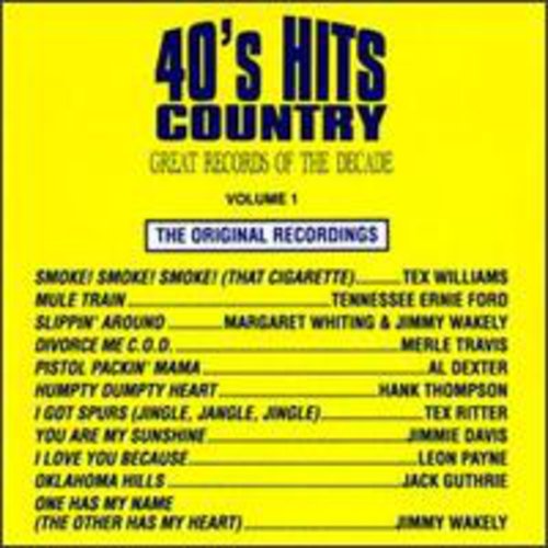 Various - 40's Country Hits 1 / Various