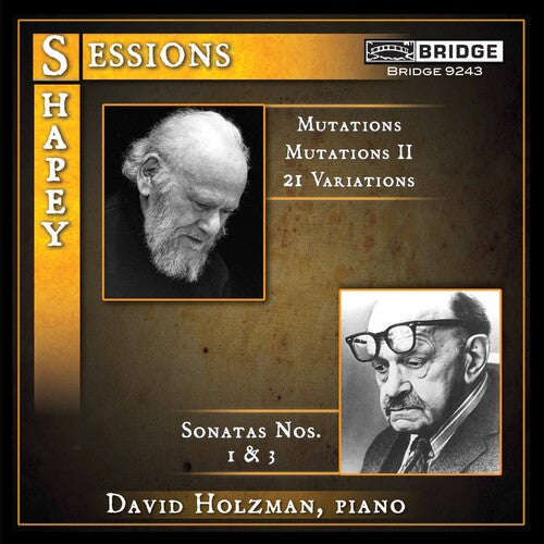 Sessions/ Shapey/ Holzman - Piano Music