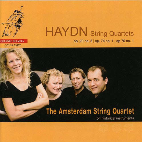 Haydn/ Amsterdam String Quartet - String Quartets Op 20 - No 3 / Op 74 - No 1