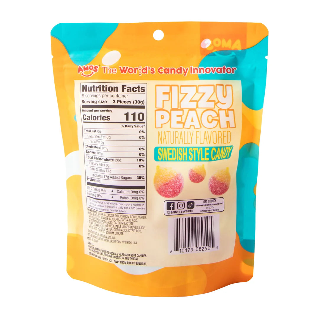 Amos Swedish Fizzy Peach