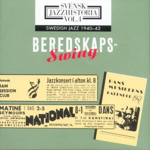 Swedish Jazz 1940-1942 Volume 4/ Various - Swedish Jazz 1940-1942 Volume 4 / Various