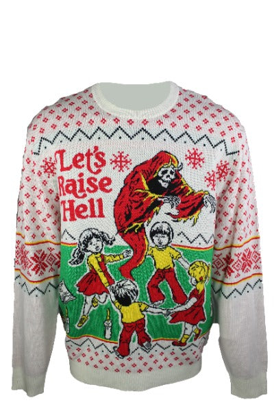 Let's Raise Hell Christmas Sweater