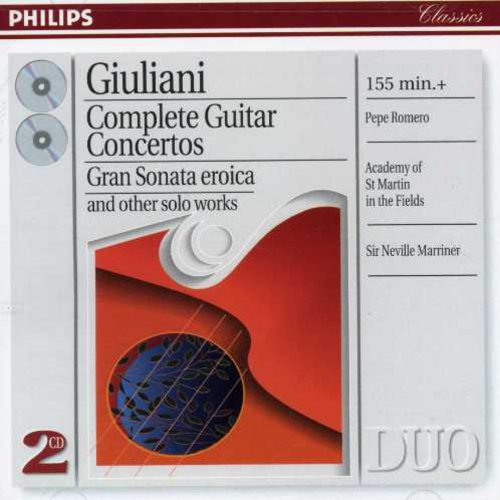 Giuliani/ Romero/ Marriner - Complete Guitar Concertos