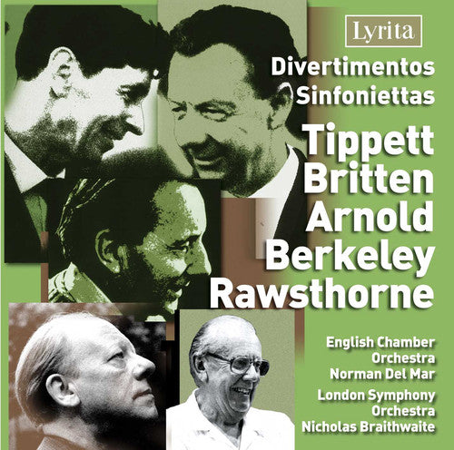 Tippett/ Britten/ Arnold/ Eco/ Del Mar - Divertimentos & Sinfoniettas