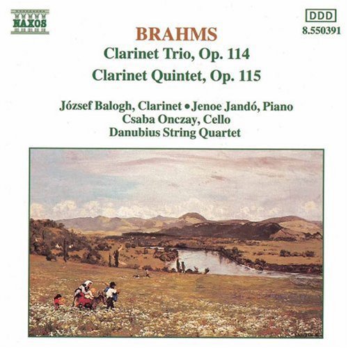 Brahms/ Jando/ Danubius String Quartet - Clarinet Trio / Clarinet Quintet