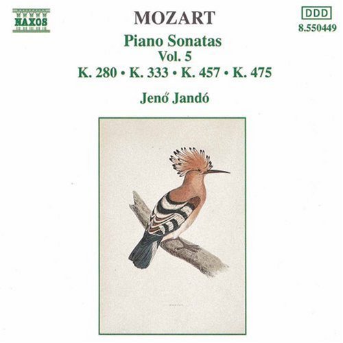 Mozart/ Jando - Piano Sonatas 280, 333 & 457 / Fantasie