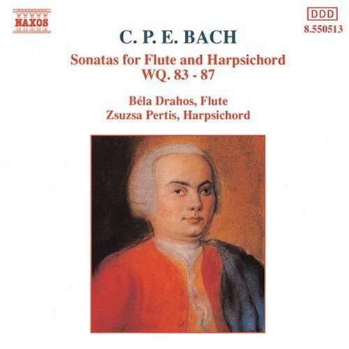 C.P.E. Bach / Drahos/ Pertis - Sonatas for Flute & Harpsichord