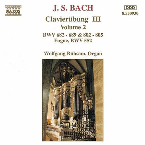 J.S. Bach / Rubsam - Clavierubung Volume 2