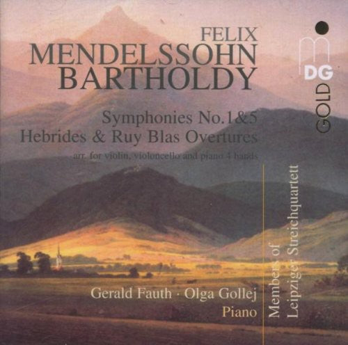 Mendelssohn/ Seidel/ Moosdorf/ Fauth/ Gollej - Symphony No 5 Hebriden Overture