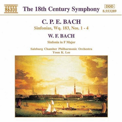 C.P.E. Bach / W.F. Bach / Lee/ Salzburg Chamber - Sinfonias 1-4