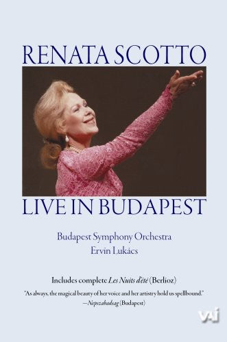 Renata Scotto in Budapest
