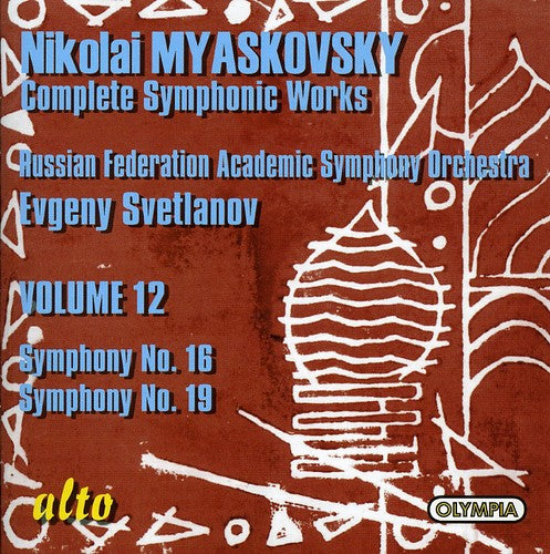 Myaskovsky/ Russian Federation Academic/ Svetlan - Symphony 16 & 19