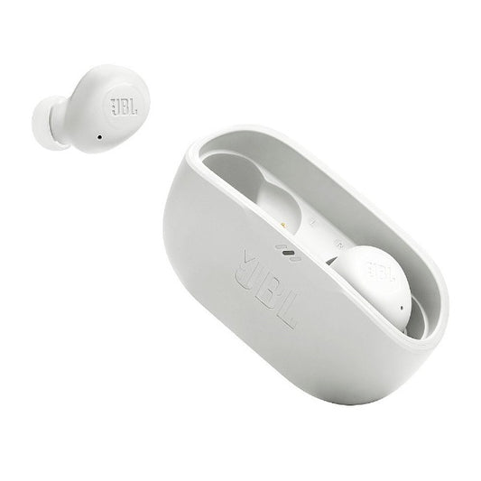 JBL - Vibe Buds True Wireless Earbuds - White
