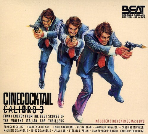 Cinecocktail Calibro 3 - O.S.T. - Cinecocktail Calibro 3 (Original Soundtrack) - CD with DVD
