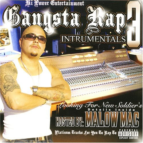 Gangsta Rap Instrumentals 3/ Various - Gangsta Rap Instrumentals, Vol. 3