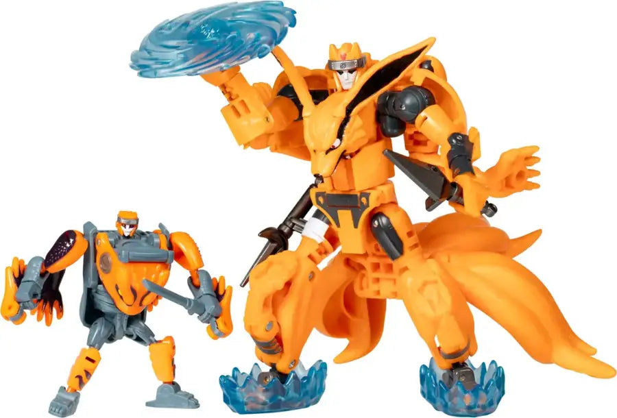 Collaborative Naruto Shippuden x Transformers Kurama and Gamakichi
