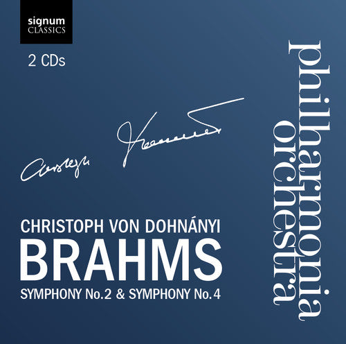 Brahms/ Pao/ Von Dohnanyi - Symphony No. 2 / Symphony No. 4