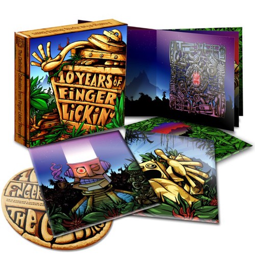 10 Years of Finger Lickin Mixed by Soul of Man - 10 Years of Finger Lickin Mixed By Soul of Man