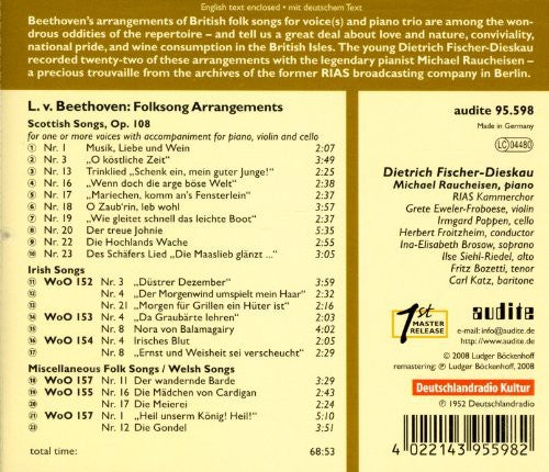 Beethoven/ Fischer-Dieskau/ Poppen - Edition Fischer-Dieskau 3