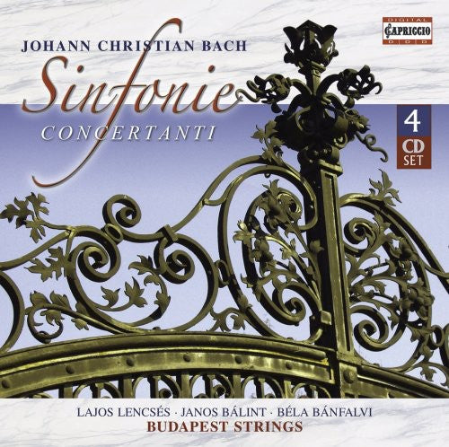 J.C. Bach / Balent/ Lencses/ Banfalvi/ Botvay - Sinfonie Concertante
