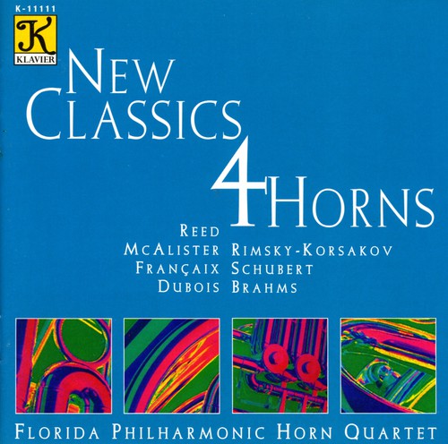 Reed/ Brahms/ Florida Philharmonic Horn Quartet - New Classics 4 Horns