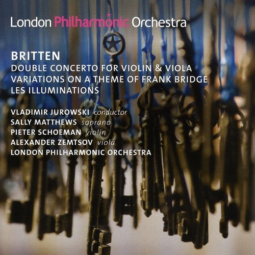 Britten/ Matthews/ Schoeman/ Lpo/ Jurowski - Double Concerto for Violin & Viola / Variations