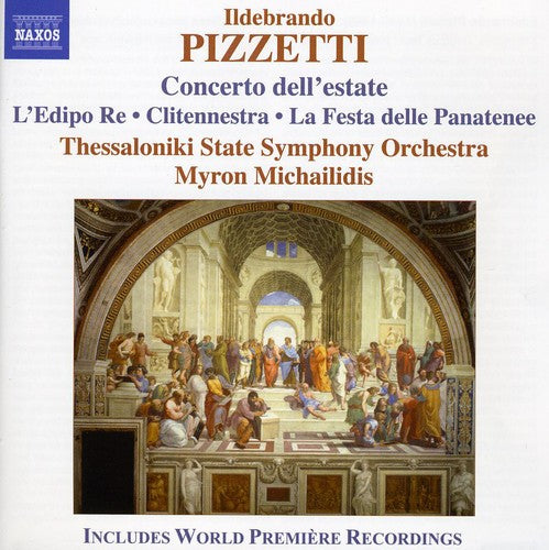 Pizzetti/ Thessaloniki State Sym/ Michailidis - Concerto Dell'estate / L'edipo Re Di Sofocle
