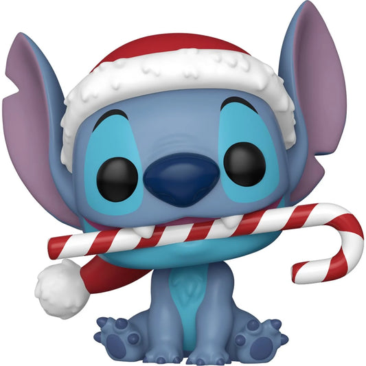 Funko Pop! Lilo & Stitch Holiday Stitch with Candy Cane