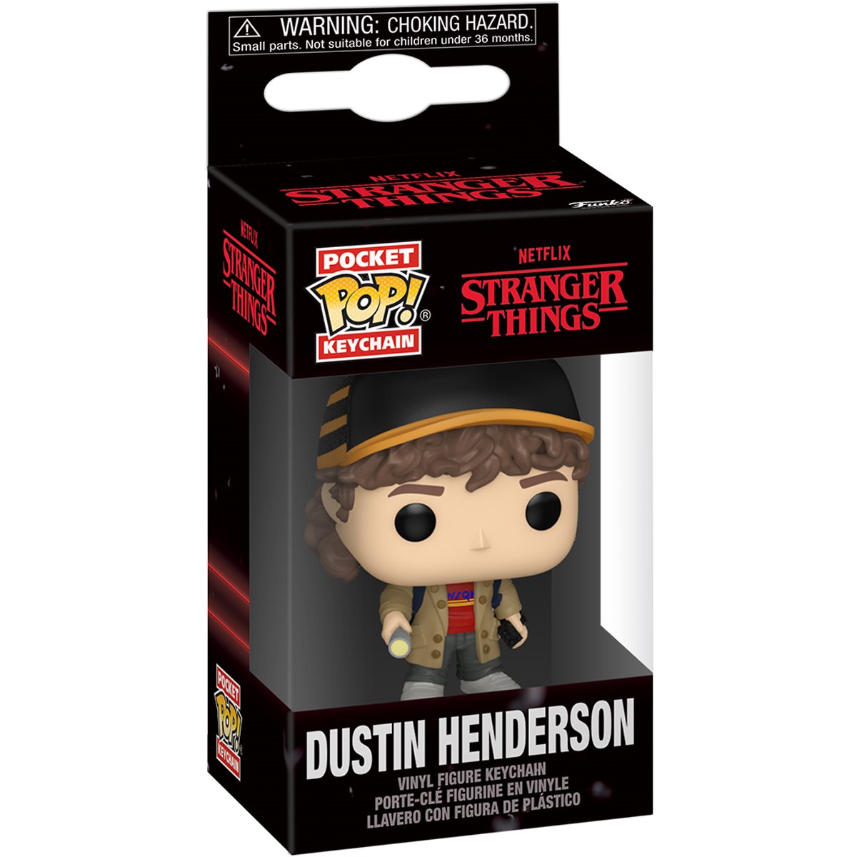 Funko Pop! Stranger Things - Dustin Henderson Keychain