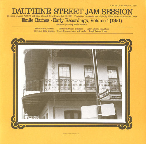 Emile Barnes - Emile Barnes: Early Recordings 1 (1951)