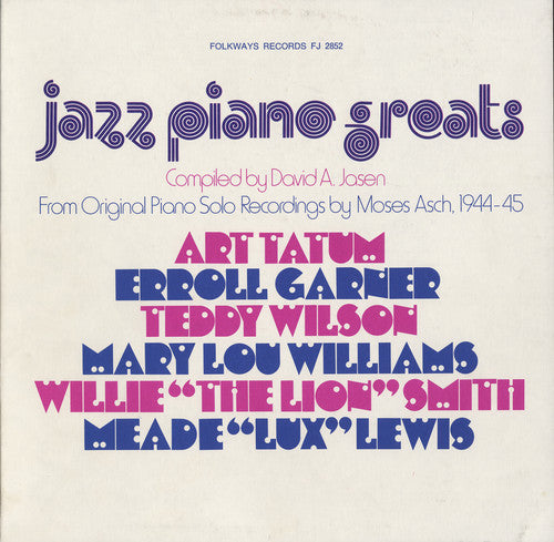 Various Artists - Jazz Piano Greats / Various