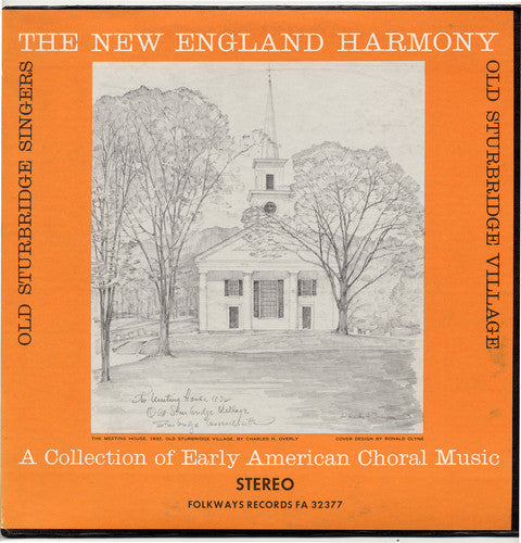 Old Sturbridge Singers - New England Harmony: Early American Choral