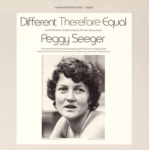 Peggy Seeger - Different Therefore Equal