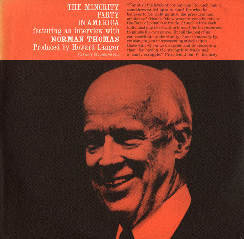 Norman Thomas - Minority Party in America: Interview Norman Thomas