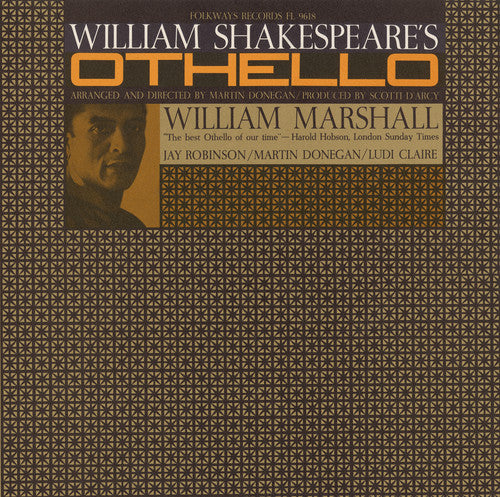 William Marshall - Othello: William Shakespeare