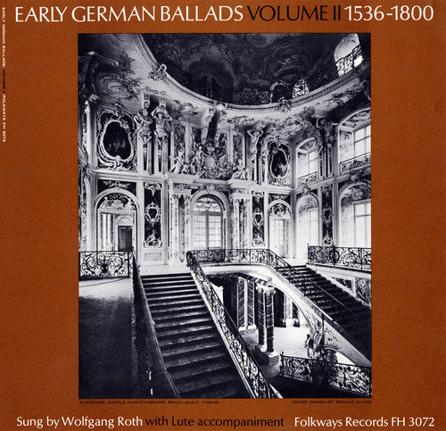 Wolfgang Roth - Early German Ballads 2: 1536-1800