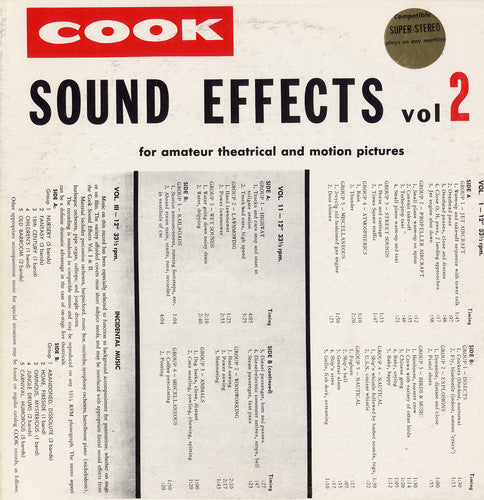 Sound Effects 2/ Various - Sound Effects 2 / Various