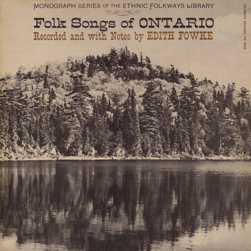 Folk Songs of Ontario/ Var - Folk Songs of Ontario / Various