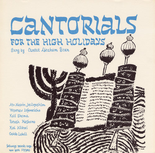Abraham Brun - Cantorials High Holidays: Roshashona Yom Kippur