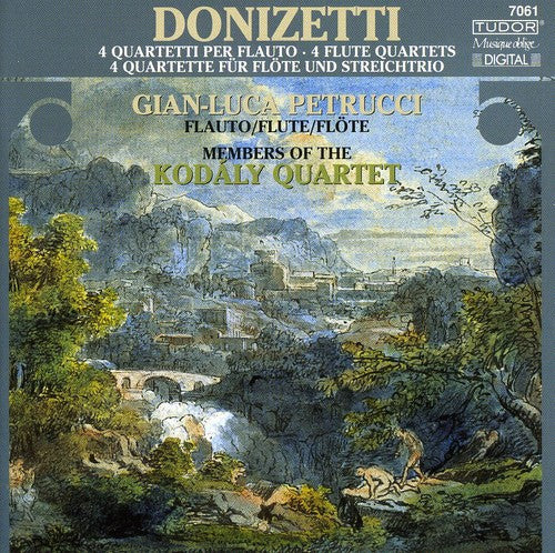Donizetti/ Gaetano/ Kodaly Quartet/ Petrucci - 4 Flute Quartets