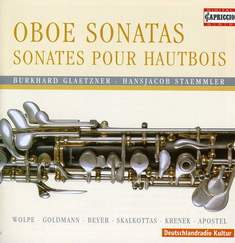 Skalkottas/ Apostel/ Glaetzner/ Staemmler - Oboe Concertino / Oboe Sonata
