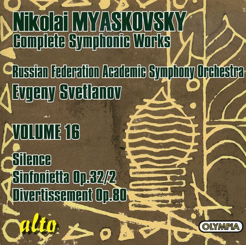 Svetlanov - Silence Op 9 / Sinfonietta / Divertissement