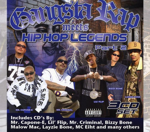Gangsta Rap Meets Hip-Hop Legends 2/ Various - Gangsta Rap Meets Hip-hop Legends [Pt. 2]