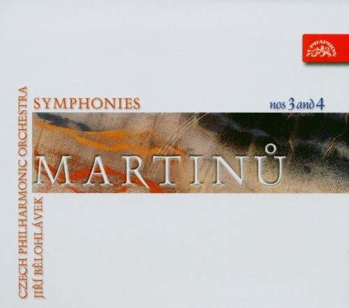 Martinu/ Belohlavek/ Czech Po - Symphony 3 H 299 / Symphony 4 H 305