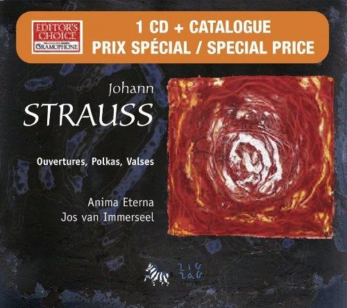 Strauss/ Van Immerseel/ Anima Eterna - Overtures / Polkas / Valses
