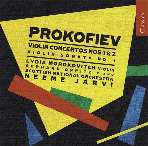 Prokofiev/ Mordkovitch/ Scottish Nat'L/ Jarvi - Violin Concertos Nos 1 & 2 / Violin Sonata No 1