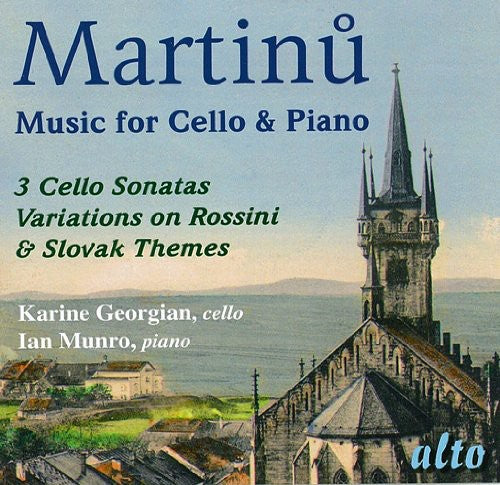 Martin/ Georgian/ Munro - Works for Cello & Piano