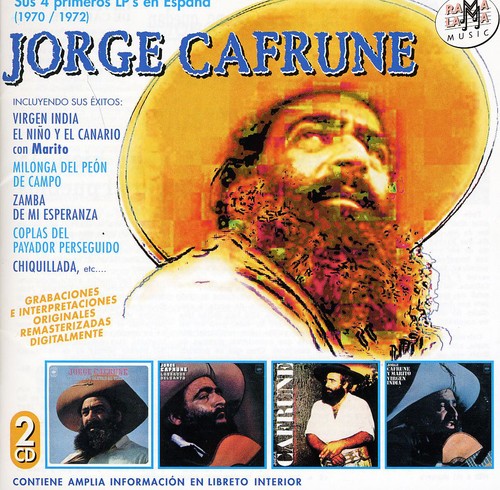 Jorge Cafrune - Sus 4 Primeros Lp's En Espana (1970-1972)
