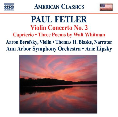 Lipsky - Violin Concerto No 2: Capriccio Three Poems Walt