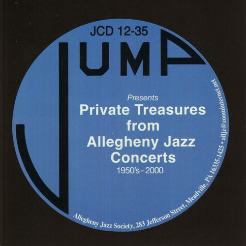 Private Treasures From Allegheny Jazz/ Various - Private Treasures From Allegheny Jazz Concerts 1950's-2000